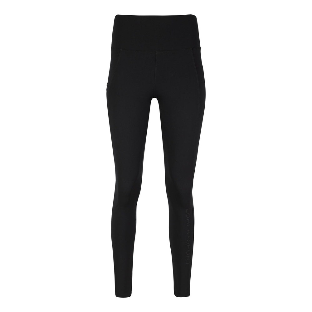NWT Lohla Sport The golf Fitness Pull On Pants Womens Size Large Black High Rise